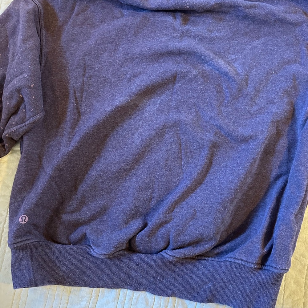 Lululemon To The Beat SoulCity Purple Crewneck Sweatshirt size 6 - Picture 6 of 13